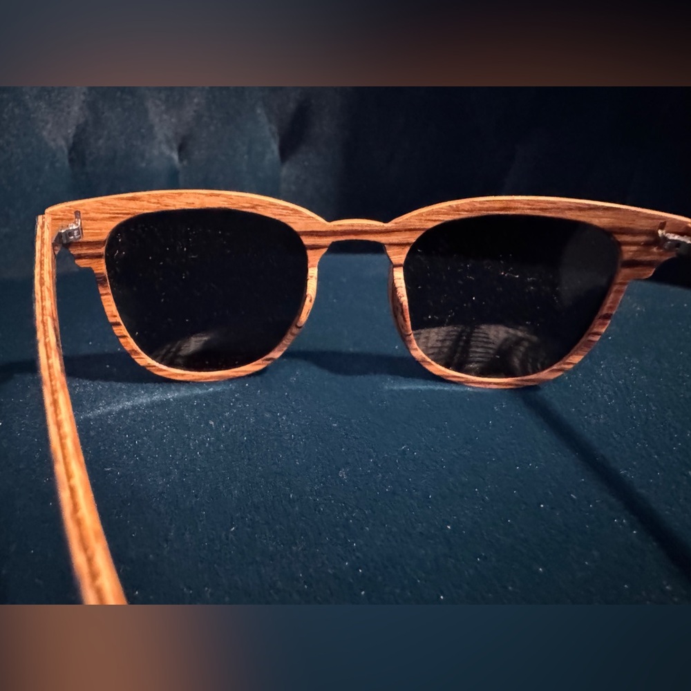 NWT Wooden Elements Abalone Shell Maple Casablanca Sunglasses Every Pair Unique - Picture 4 of 7